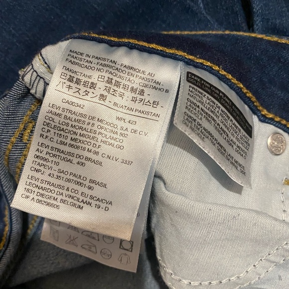 Levi’s 721 high rise skinny jeans - Picture 5 of 5